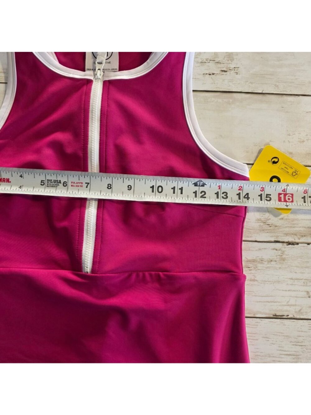 NWT SAGE Collective Pink Athletic Dress Romper Skort S Gorpcore Tennis Sporty - Picture 6 of 8